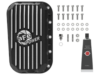 aFe POWER Pro Series Engine Oil Pan w/ Machined Fins - Black: Jeep Wrangler JK 3.6L V6 2012 - 2018