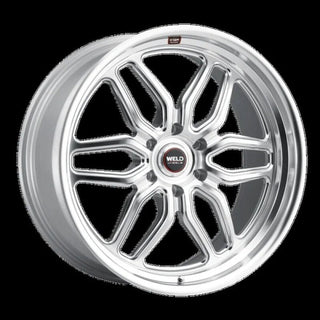 Weld Laguna / Gloss Silver | 22x9.5 | 6x139.7 | +25mm Offset