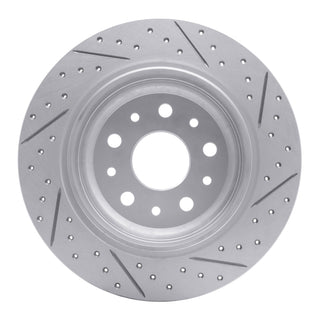 DFC 18-25 Jeep Wrangler Rear Left Drilled & Slotted Geoperformance Rotor