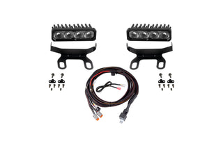Diode Dynamics SS6 Sport LED Kit Driving White: Ram 1500 2013-2018 5.7L / 3.6L