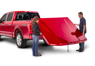 UnderCover Elite LX ABS Composite Bed Cover 5.7ft (NEW BODY STYLE): Fits Most Ram 1500 Models (2019-2026) - Velvet Red