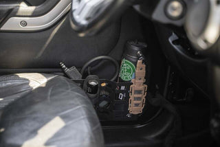 DV8 Offroad Front Door Pocket Molle Panels (FRONT): Jeep Wrangler JK 2011-2018 3.8L/3.6L
