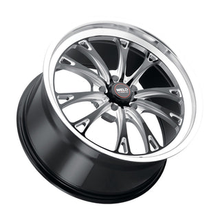 Weld Belmont / Gloss Black Milled | 20x9 | 5x115 | +20mm Offset