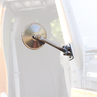 Rugged Ridge Quick Release Mirror Kit Black: Jeep Wrangler 1997-2018