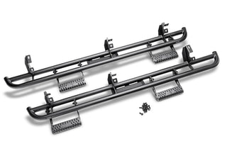 N-Fab RKR Step System 1.75in: Ram 1500 2015-2024 3.6L/5.7L Hemi/EcoDiesel Tex Black