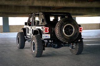 DV8 Offroad Slim Fender Flares: Jeep Wrangler JL 2018-2026 6.4L 392/3.6L V6