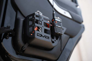 DV8 Offroad Rear Door Pocket Molle Panels Black (REAR): Jeep Wrangler JK 2011-2018 3.8L/3.6L