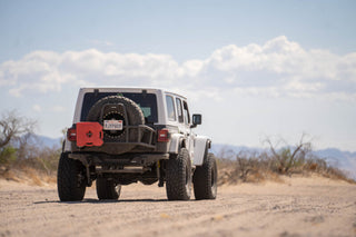 DV8 Offroad Body Mounted Tire Carrier: Jeep Wrangler JL 2018-2025 3.6L / 6.4L 392
