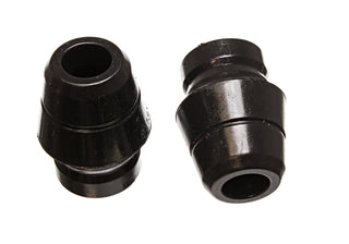 Energy Suspension Front Bump Stop Set Black (FRONT): Fits Dodge Ram / Jeep Wrangler 1991-2018 w/ 2 pcs