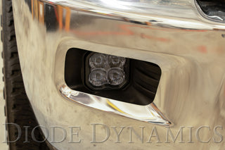 Diode Dynamics SS3 Sport Ram Horiz Kit White Fog: Ram 1500/2500/3500 2011-2018 5.7L/6.7L