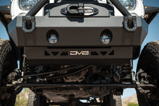 DV8 Offroad Front Skid Plate (FRONT): Jeep Wrangler JK 2007-2018 3.8L/3.6L