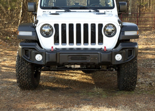 Rugged Ridge Spartacus Front Bumper Black (FRONT): Jeep Wrangler JL/JT 2018-25 2.0L-6.4L