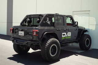 DV8 Offroad Speaker/Light Bar Mount: Jeep Wrangler 2018-2025 2.0L/3.6L