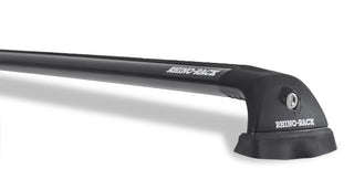 Rhino-Rack Vortex SG 2 Bar Hard Top Roof Rack (2 DOOR): Fits Most Jeep Wrangler Models (2007-2026) - Black