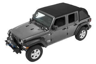 Bestop Trektop 4-Door Soft Top Black Diamond: Jeep Wrangler JL 2018-2026