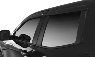 Husky Liners Low Profile In-Channel Ventvisor 4pc (SMOKE): Ram 1500 Quad Cab (2019-2024)
