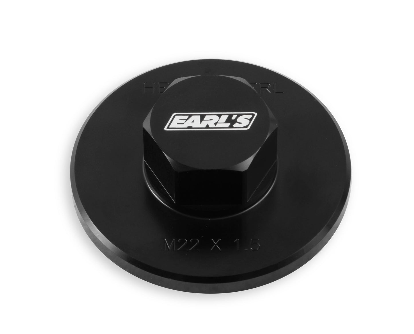 Earl's Performance Aluminum Oil Filter Block-Off: Fits Most Chrysler / Dodge / Jeep / Ram Models (2008-2020) - Black Anodized