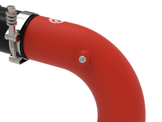 aFe BladeRunner AL Hot & Cold Charge Pipe Kit 3in & 3.5in Red: Ram 2500/3500 2025-2026 6.7L Diesel