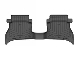 WeatherTech FloorLiner HP Rear Black (REAR): Jeep Wrangler 4xe 2021-2025 2.0L Turbo