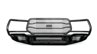 Body Armor 4x4 Ambush XT Front Bumper Non-Winch (FRONT): Ram 2500/3500 2010-2018 w/ Skid Plate - Black