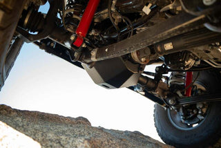 DV8 Offroad Front Diff Skid Plate (FRONT): Jeep Wrangler JL/Gladiator JT 2018-2026