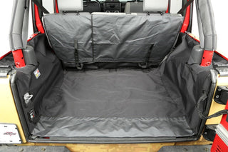 Rugged Ridge C3 Rear Cargo Cover Without Subwoofer: Fits Most Jeep Wrangler Models (2007-2018)