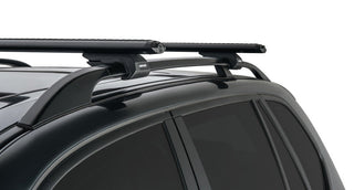 Rhino-Rack Black Vortex SX 2 Bar Roof Rack: Dodge Durango (98-09) / Jeep Grand Cherokee (05-10)