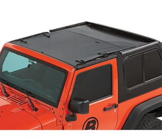 Bestop Sun Safari Bikini Top (Black Diamond) (F&R): Jeep Wrangler JK 2007-2018 3.6L/3.8L V6