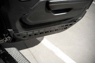DV8 Offroad Slim Front Door Molle Pockets (FRONT): Jeep Wrangler JL/Gladiator JT 2018-2026 2.0L/3.6L