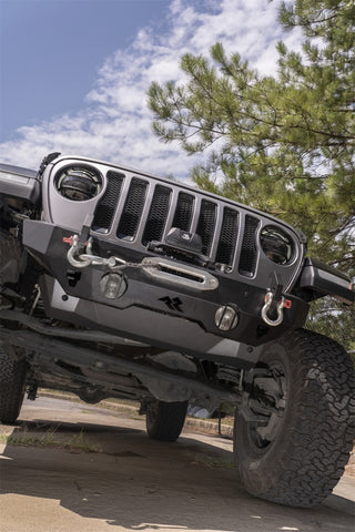 Rugged Ridge Front Skid Plate (FRONT): Jeep Wrangler JL 2018-2021 / Gladiator 2020-2025 w/ 3.6L V6 / 3.0L EcoDiesel / 2.0L Turbo