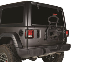 Rugged Ridge Spare Tire Relocation Bracket: Jeep Wrangler JL 2018-2024 2.0L/3.6L