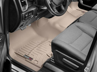 WeatherTech Front FloorLiner Tan (FRONT): Ram 1500 2019-2024 3.6L/6.2L w/1st Row Bench