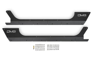 DV8 Offroad Rock Skins 2-Door: Jeep Wrangler JL 2018-26 - Black
