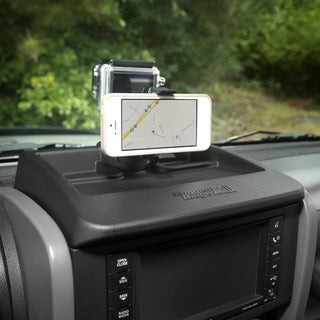 Rugged Ridge Dash Multi-Mount System: Jeep Wrangler 2007-2010 3.8L V6