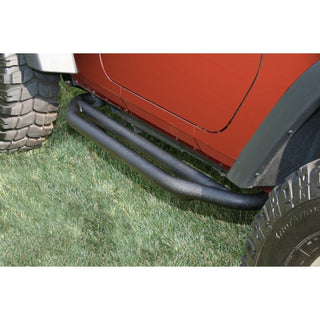Rugged Ridge RRC Side Armor Guards: Jeep Wrangler 2007-2018 3.6L/3.8L V6