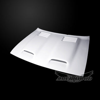 Amerihood TYPE-RDY STYLE Functional Heat Extractor Ram Air Hood: Dodge Challenger 2008 - 2023