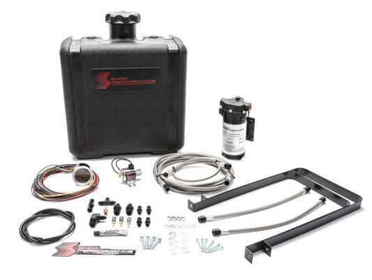 Snow Performance Cummins Stg 2 Boost Cooler Water Injection Kit (SS Braided Line & 4AN Fittings)