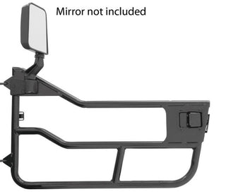 Bestop Element Doors Matte Black (F&R): Jeep Wrangler TJ 1997-2006 4.0L/2.5L