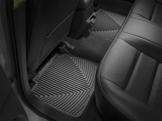 WeatherTech All-Weather Rear Floor Mats (Black): Dodge Durango (11-25) / Jeep Grand Cherokee (11-21) w/ 2 Rows