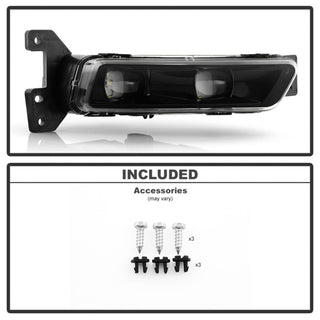 Spyder 17-21 Jeep Grand Cherokee SRT OEM LED Fog Lights - Right (FL-JGC17-LED-R)