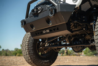 DV8 Offroad Front Skid Plate (FRONT): Jeep Wrangler JK 2007-2018 3.8L/3.6L