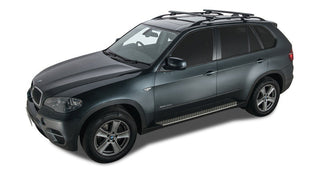 Rhino-Rack Black Vortex SX 2 Bar Roof Rack: Dodge Durango (98-09) / Jeep Grand Cherokee (05-10)