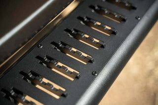 DV8 Offroad OE Plus Bolt-On Side Steps: Jeep Wrangler JL 2018-26 2-Door