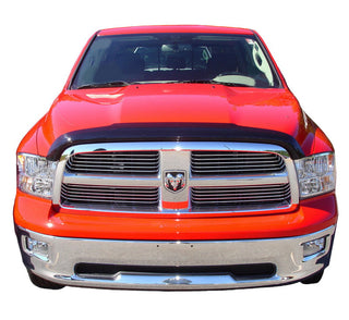 AVS High Profile Bugflector II Hood Shield (Smoke): Dodge RAM 1500 2009 - 2018 (Excl. Rebel Models)