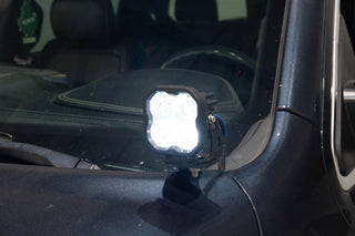 Diode Dynamics Stage Series Ditch Light Kit White Pro Combo: Fits Ram 1500 2019-2024 6.2L/5.7L