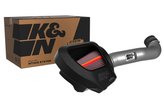 K&N NextGen Aluminum Cold Air Intake: Jeep Wrangler 2012-2018 3.6L V6
