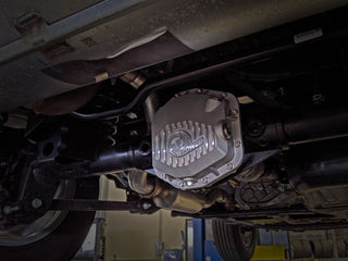 AFE Street Series Rear Differential Cover (Raw w/Machined Fins): Jeep Wrangler JL 2018 - 2025 (w/ Dana M200)