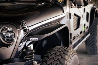 DV8 Offroad Slim Fender Flares: Jeep Wrangler JL 2018-2026 6.4L 392/3.6L V6