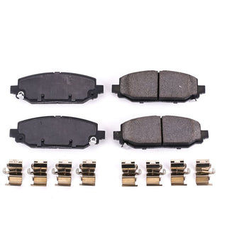 PowerStop Z17 Evolution Ceramic Brake Pads (REAR) w/Hardware: Jeep Wrangler 2018-2025 2.0L/3.6L