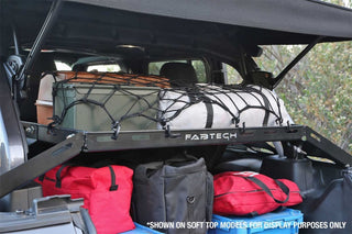 Fabtech Interior Cargo Rack: Jeep Wrangler 2018-2024